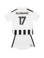 Otroške Nogometnih dresov Juventus Kerim Alajbegovic #17 Domači 2026-27 Kratki rokavi (+ hlače)